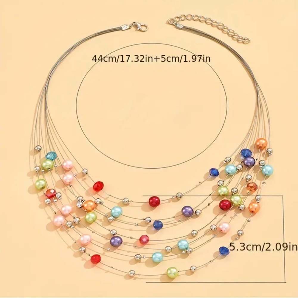 NEW! Gorgeous Fashion Necklace. - Picture 2 of 7